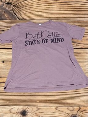 WOMAN'S BELLA+CANVAS BETH DUTTON STATE OF MIND SHIRT